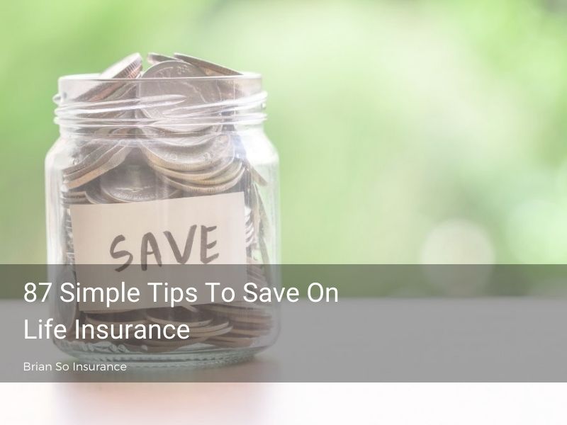 life insurance saving tips