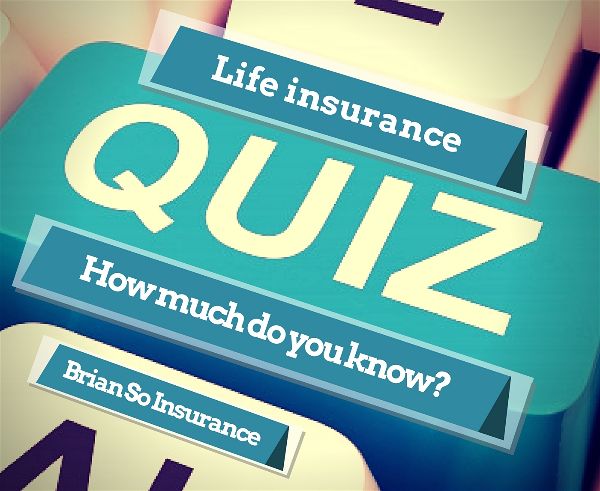 life insurance quiz