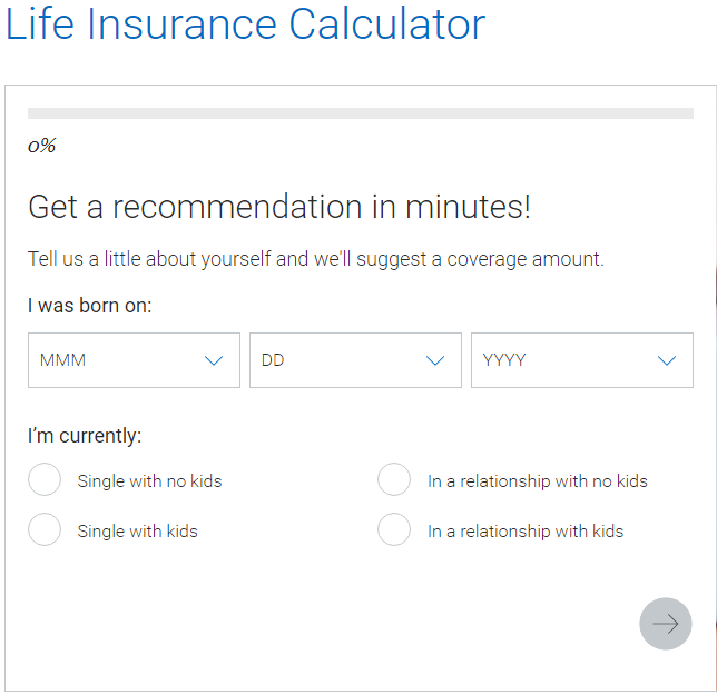 rbc insurance calculator