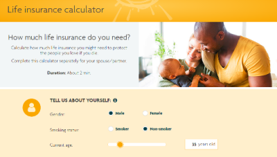 sun life insurance calculator