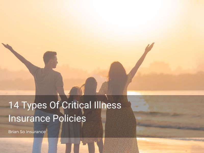 types-of-critical-illness-insurance-family-of-four-facing-sun-on-shore