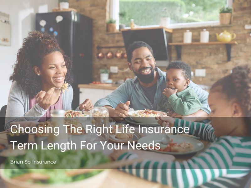 life-insurance-term-length-happy-family-of-four-breakfast-table