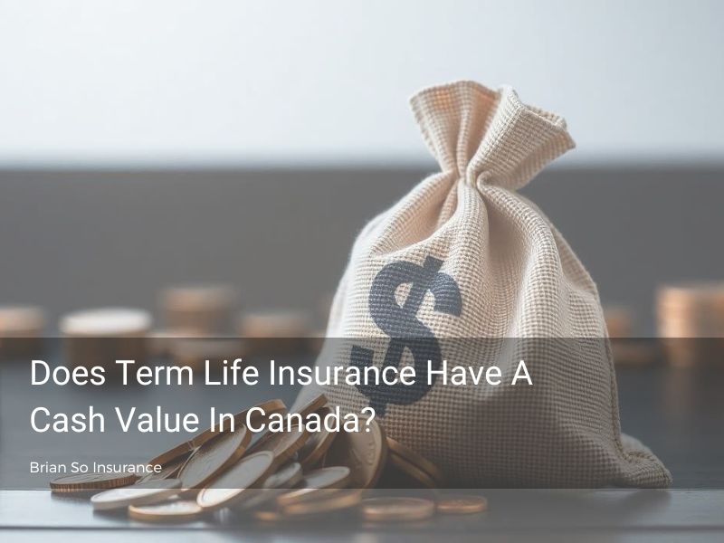 does-term-life-insurance-have-a-cash-value-money-bag-with-coins