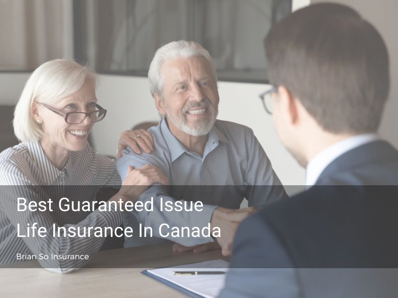 Best Guaranteed Issue Life Insurance In Canada 1 guaranteed-issue-life-insurance-older-couple-shake-advisor's-hand-smiling